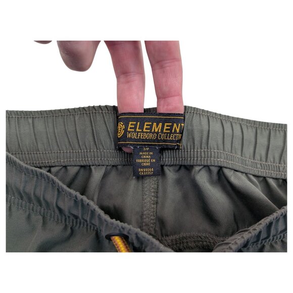 Element Skateboard Pants (fast‎ drying) olive color Size Small - Picture 10 of 13